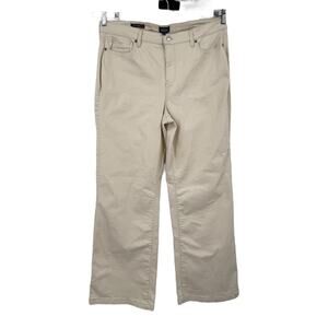 NYDJ Jeans Teresa wide leg ankle beige 16